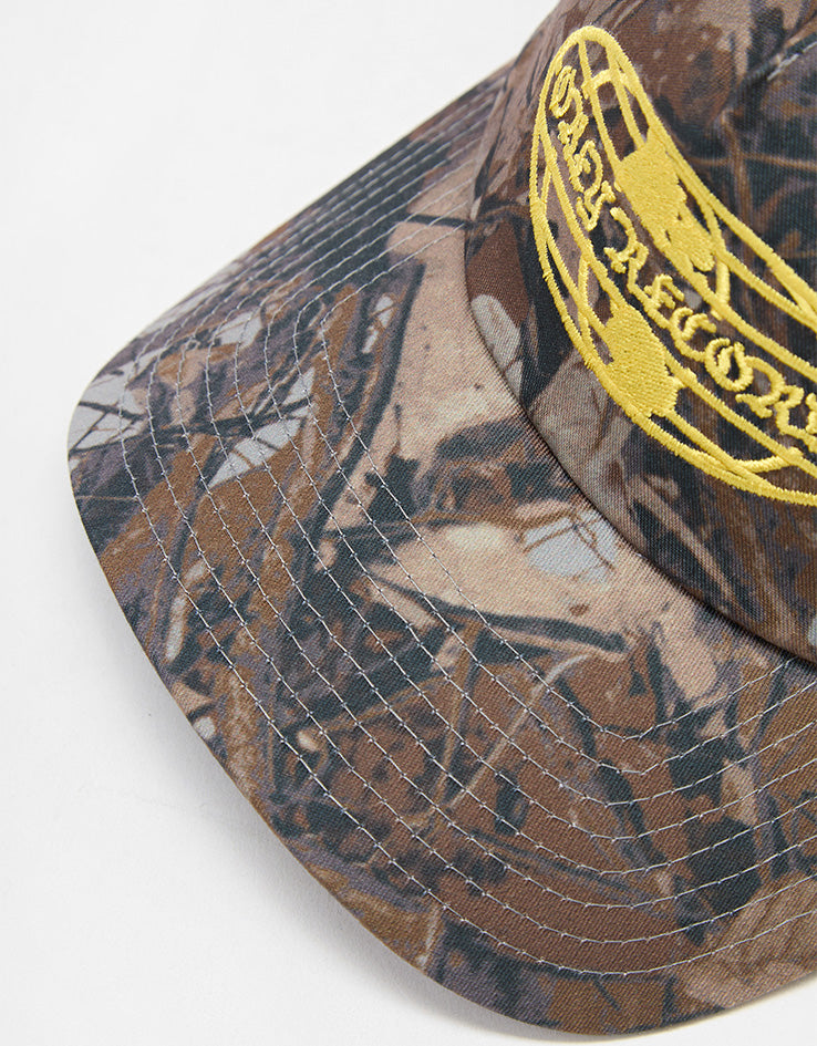 Obey World Records Snapback Cap - Fence Camo Multi
