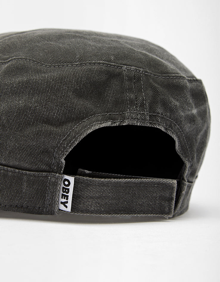 Obey Boxcar Pillbox Cap - Pigment Black – Route One