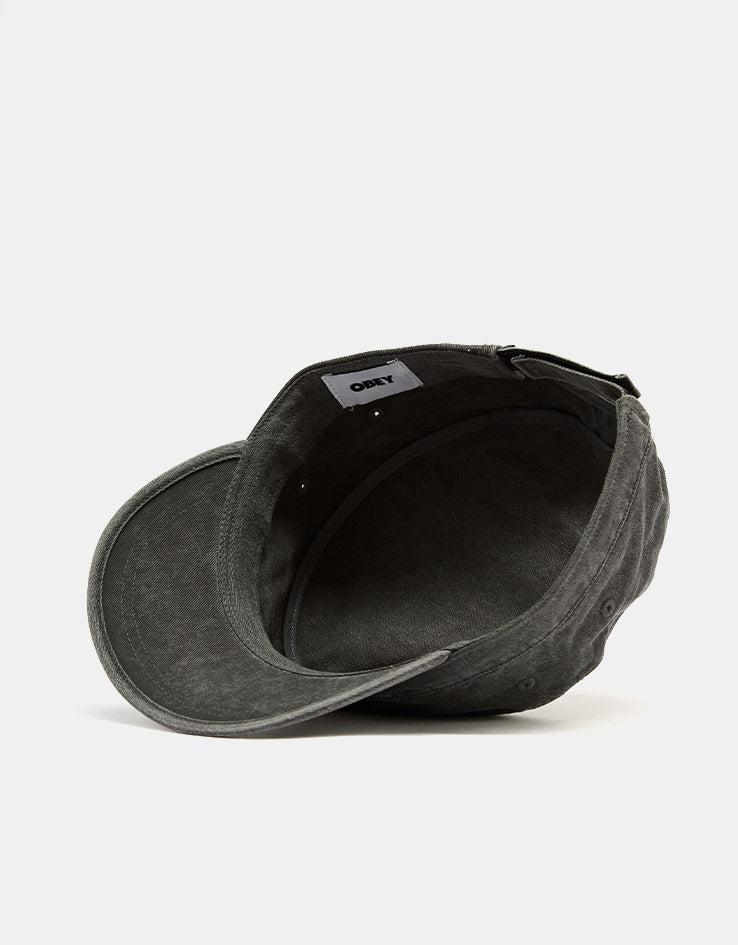 Obey Boxcar Pillbox Cap - Pigment Black – Route One