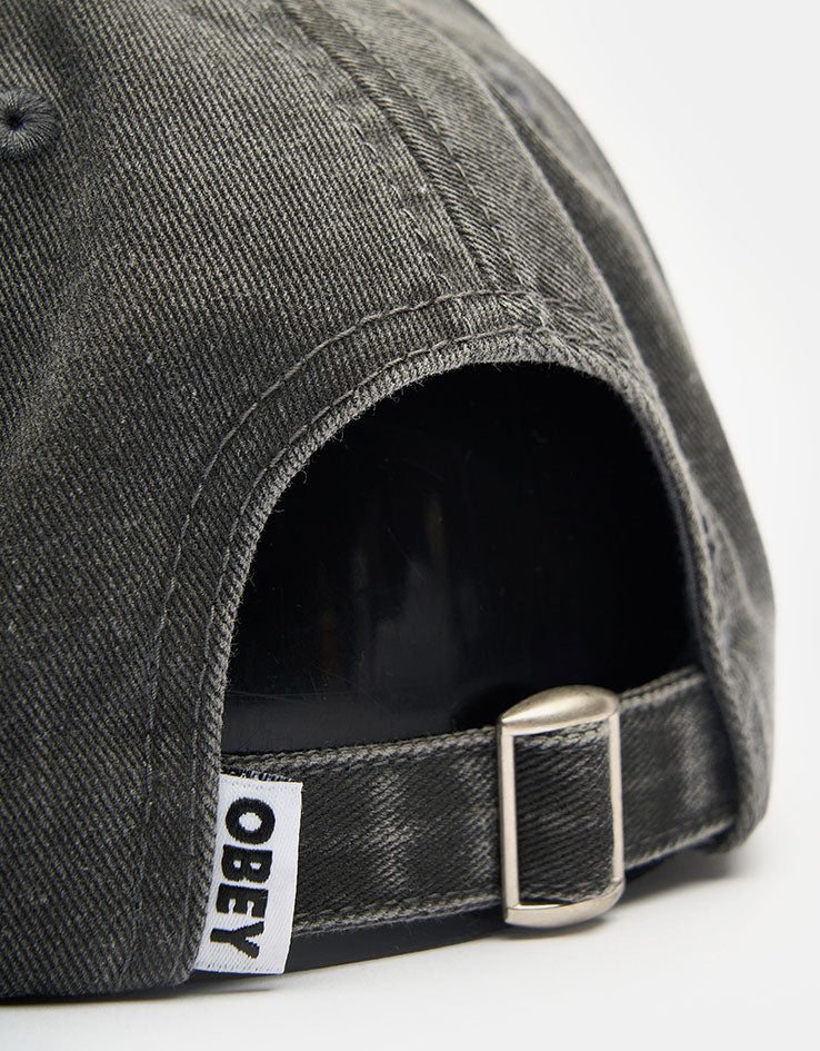 Obey Pigment Signature Strapback Cap - Pigment Black