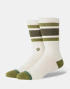 Stance Boyd St Crew Socks - Military Green