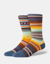 Stance Curren St Crew Socks - Sea Blue