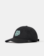 Pass Port Goes Around RPET Leagues 6 Panel Cap - Black