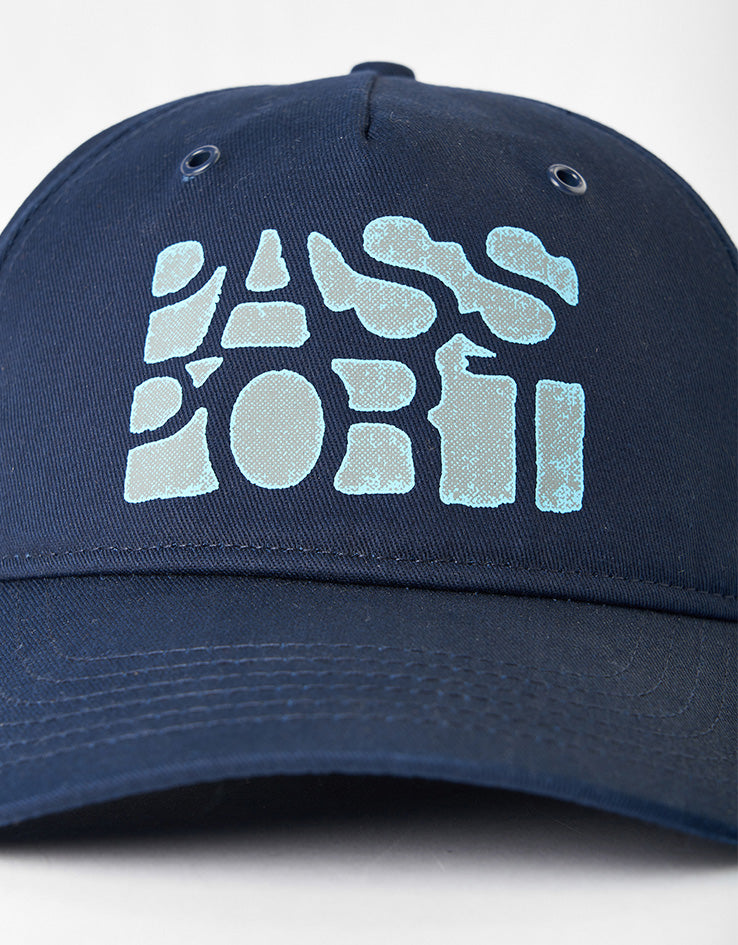 Pass Port Rough Neg Packers Strapback Cap - Navy