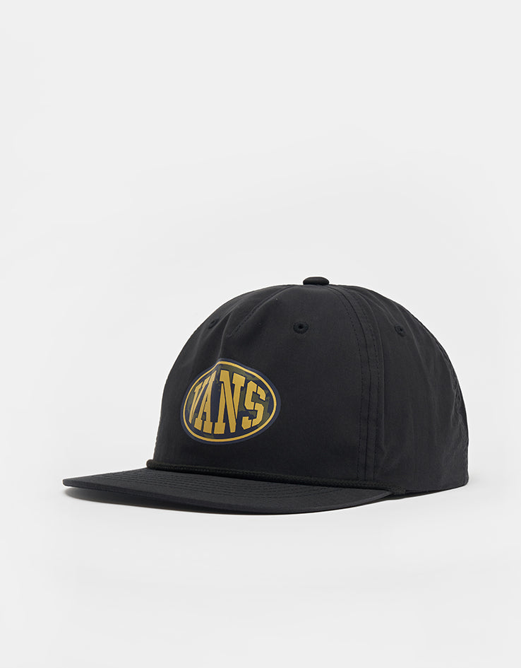 Vans Worldwide94 Unstructured Snapback Cap - Black