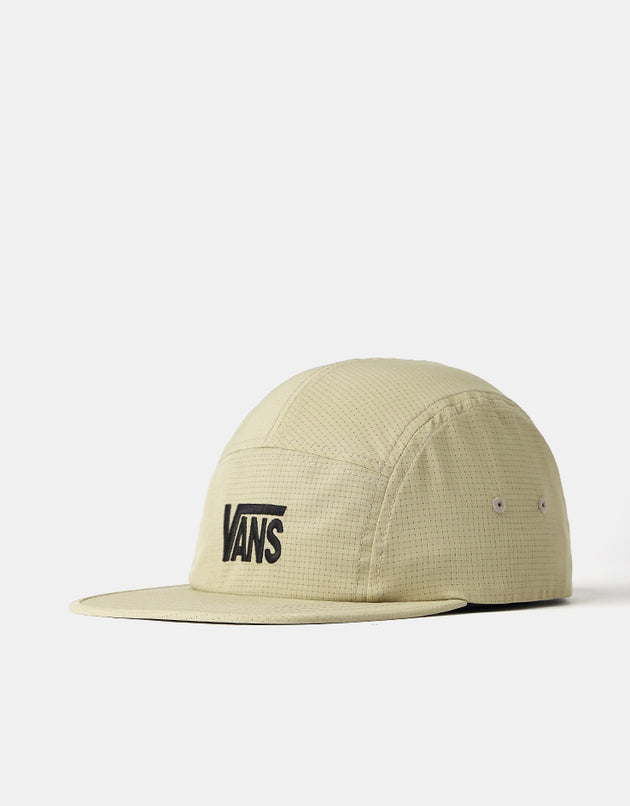 Vans Stretch Logo Camper 5 Panel Cap - Soft Sage