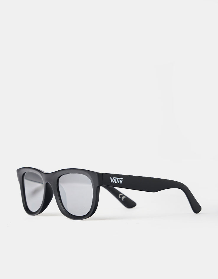 Vans Spicoli Sunglasses - Matte Black/Silver Mirror