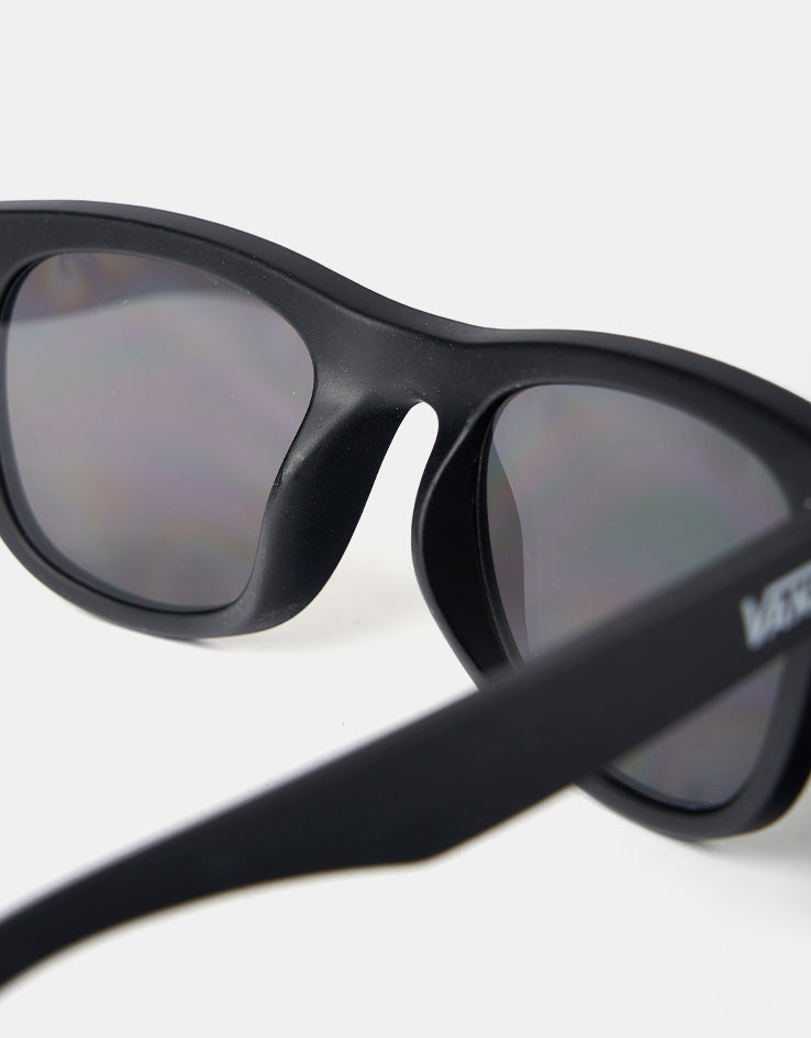 Vans Spicoli Sunglasses - Matte Black/Silver Mirror