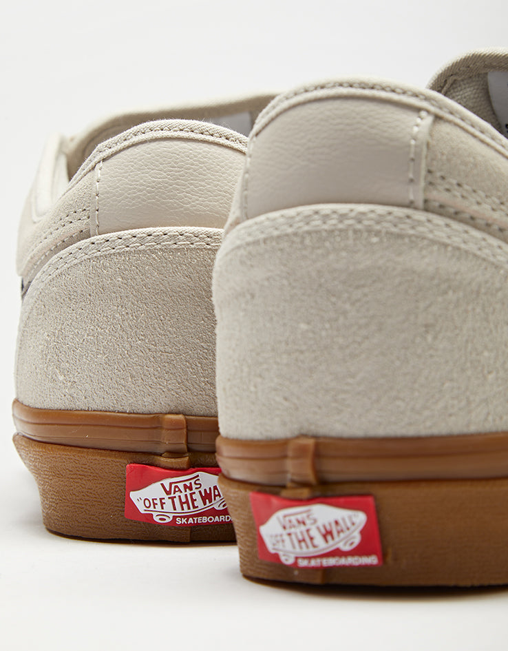 Vans Skate Chukka Low Sidestripe Shoes - Taupe Mist