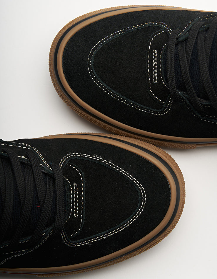 Vans Skate Half Cab Shoes - Black/Gum/White