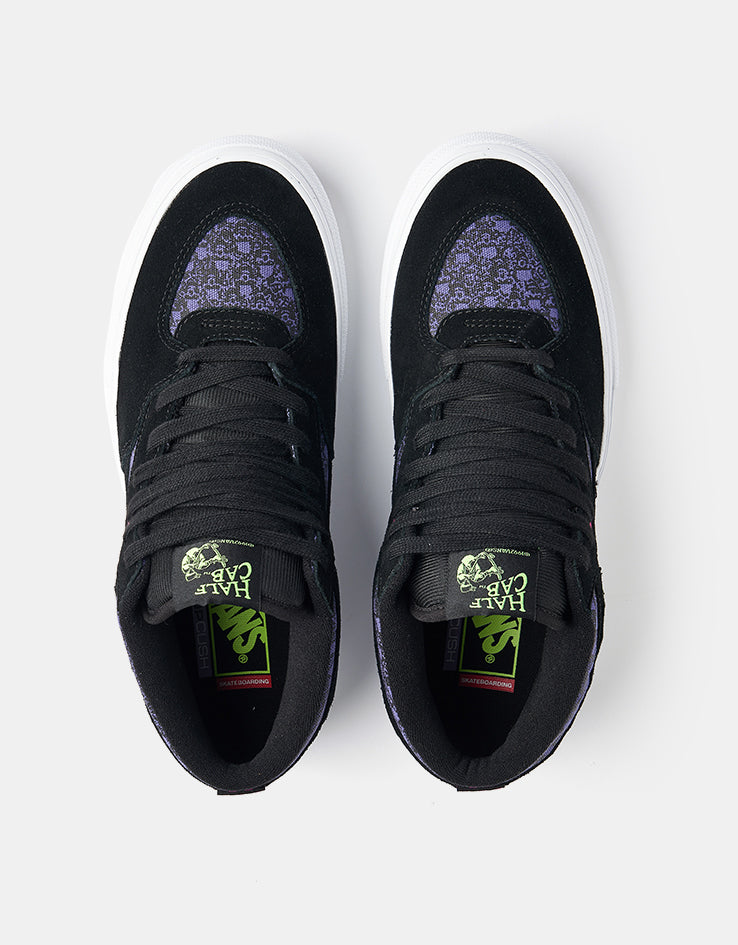Vans Skate Half Cab Shoes - Acid Airbrush Violet Purple