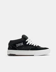 Vans Skate Half Cab Wafflecup Shoes - Black/White