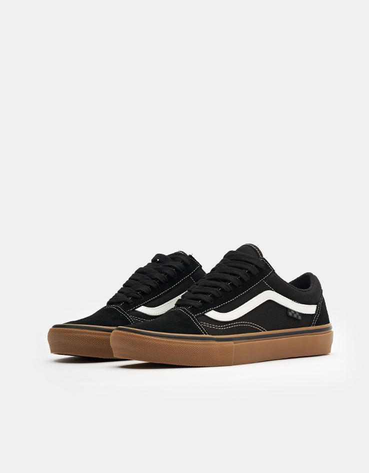 Vans Skate Old Skool Shoes - Black/Gum/White