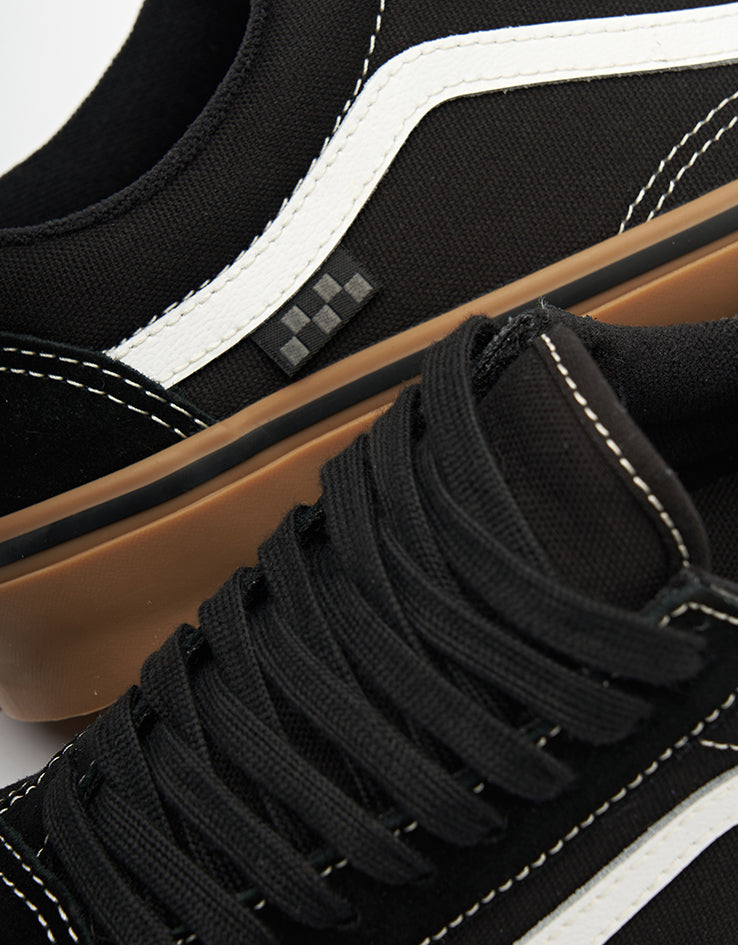 Vans Skate Old Skool Shoes - Black/Gum/White
