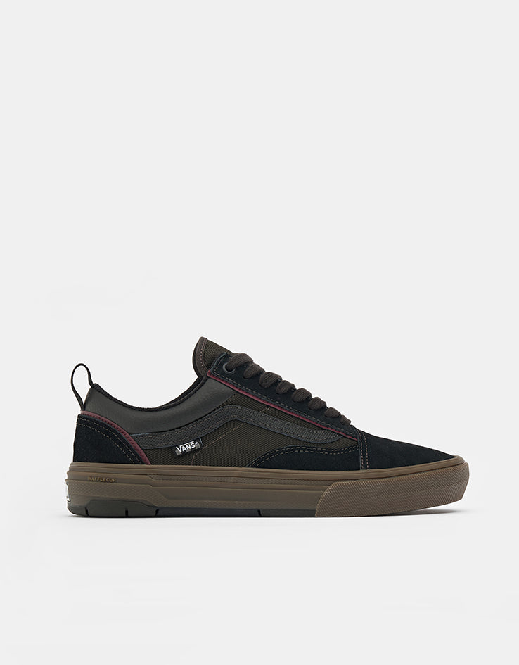 Vans Skate Old Skool Wafflecup Shoes - Black/Dark Gum
