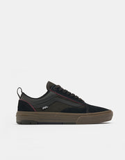 Vans Skate Old Skool Wafflecup Shoes - Black/Dark Gum