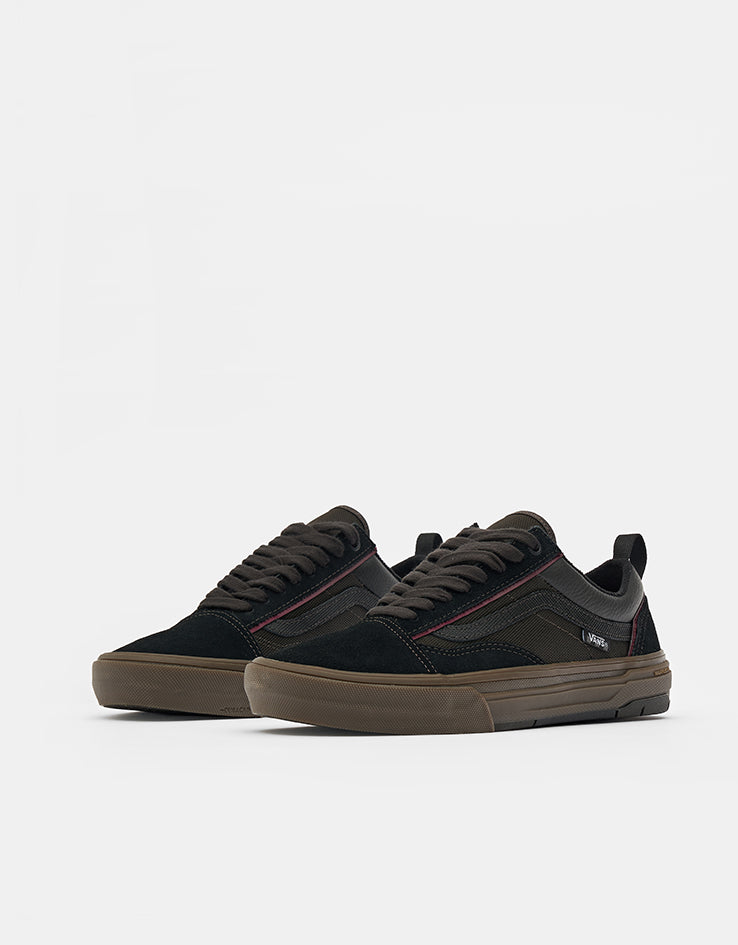 Vans Skate Old Skool Wafflecup Shoes - Black/Dark Gum