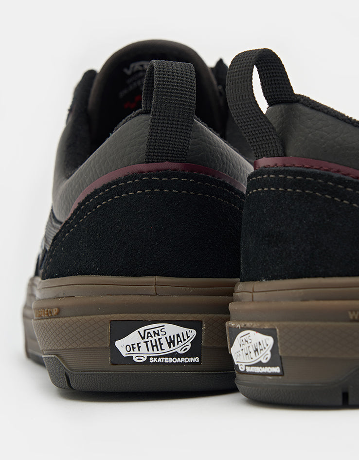 Vans Skate Old Skool Wafflecup Shoes - Black/Dark Gum