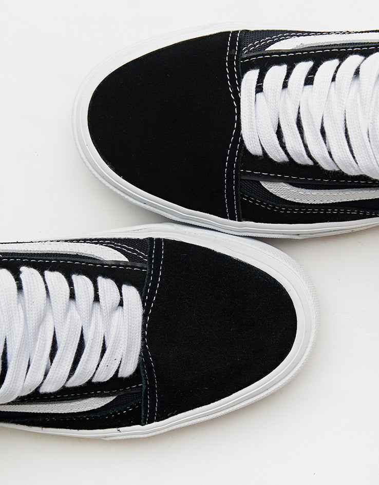 Vans Skate Old Skool Wafflecup Shoes - Black/White