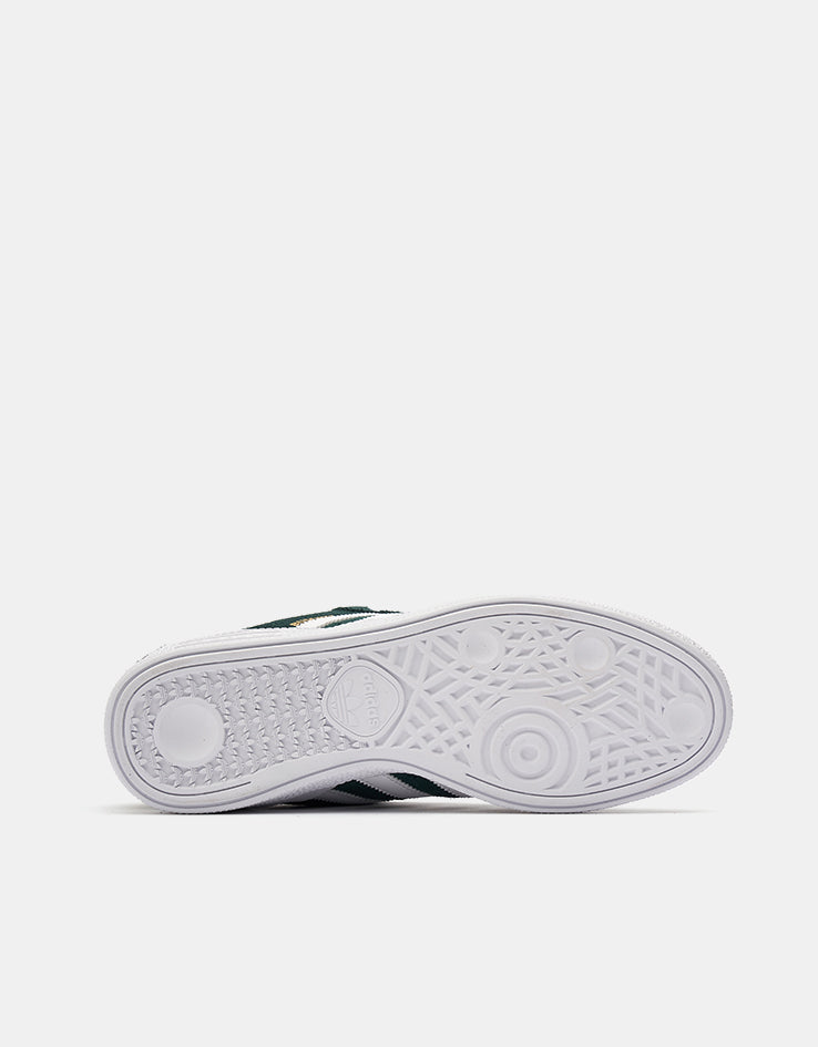 adidas Busenitz Skate Shoes - Aurora Ivy/White/Gold Metallic