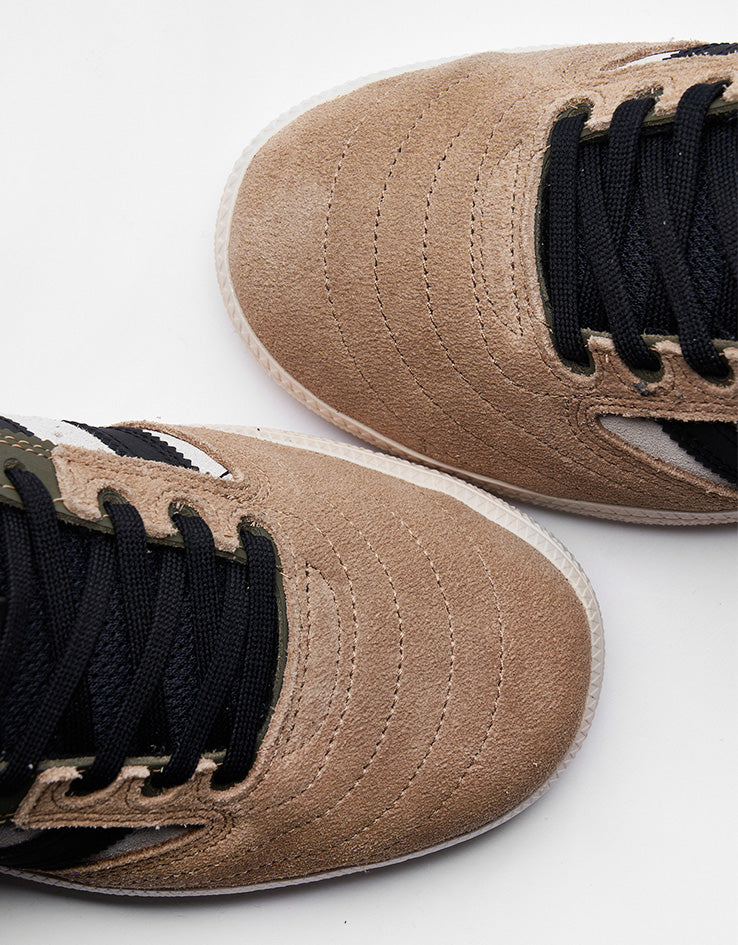 adidas Busenitz Skate Shoes - Cardboard/Core Black/Olive Strata