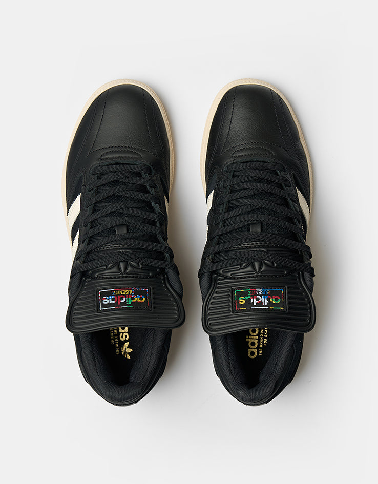 adidas Busenitz Skate Shoes - Core Black/Chalk White/Gold Metallic