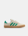 adidas Busenitz Vulc II Skate Shoes - Alumina/Court Green/Gum