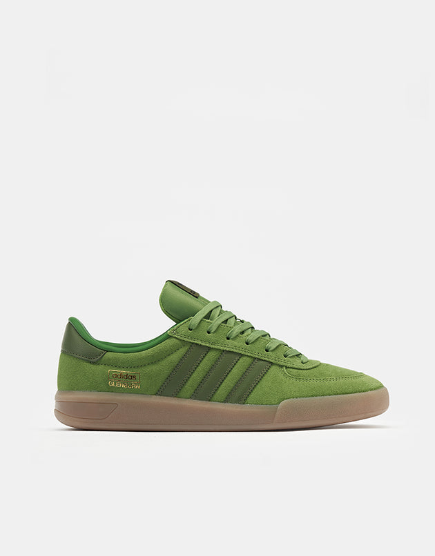 adidas Glenburn Skate Shoes - Crew Green/Wild Pine/Gum