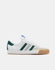 adidas Nora Skate Shoes - White/Aurora Ivy/Wonder Sage