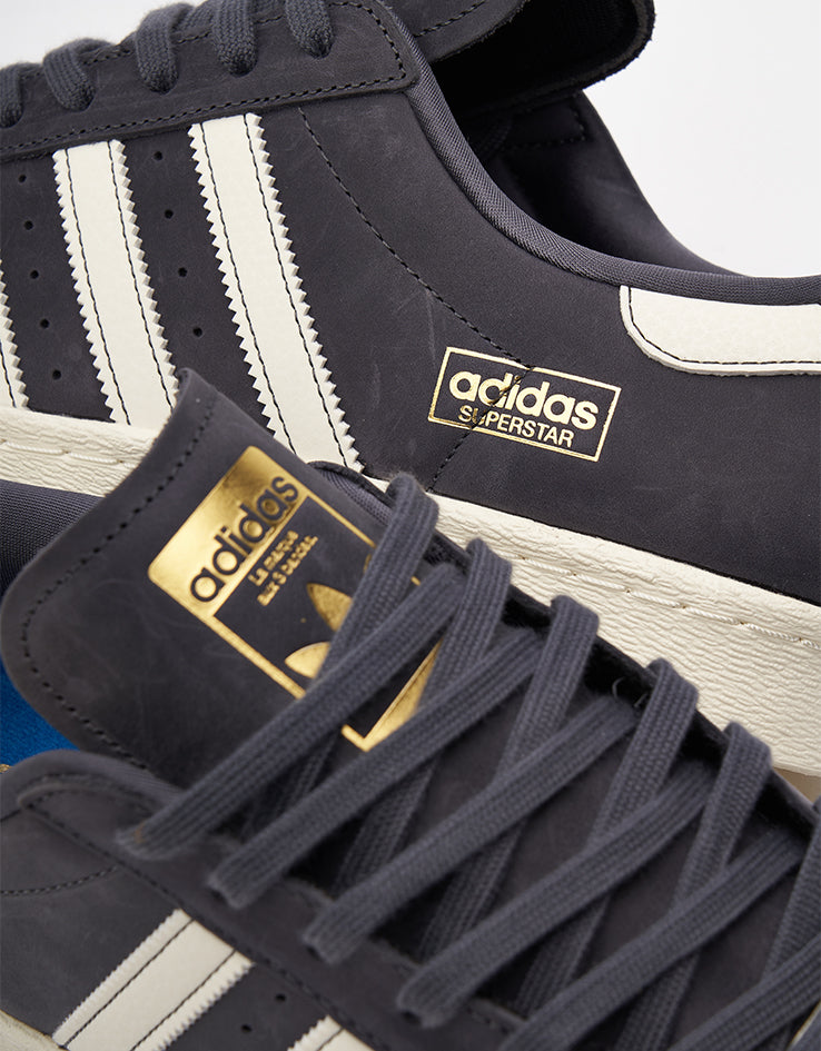 adidas Superstar 80 ADV Skate Shoes - Aurora Onix/Chalk White/Off