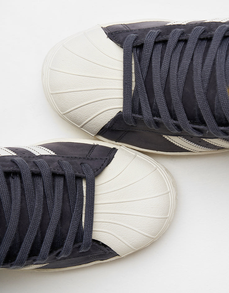 adidas Superstar 80 ADV Skate Shoes - Aurora Onix/Chalk White/Off