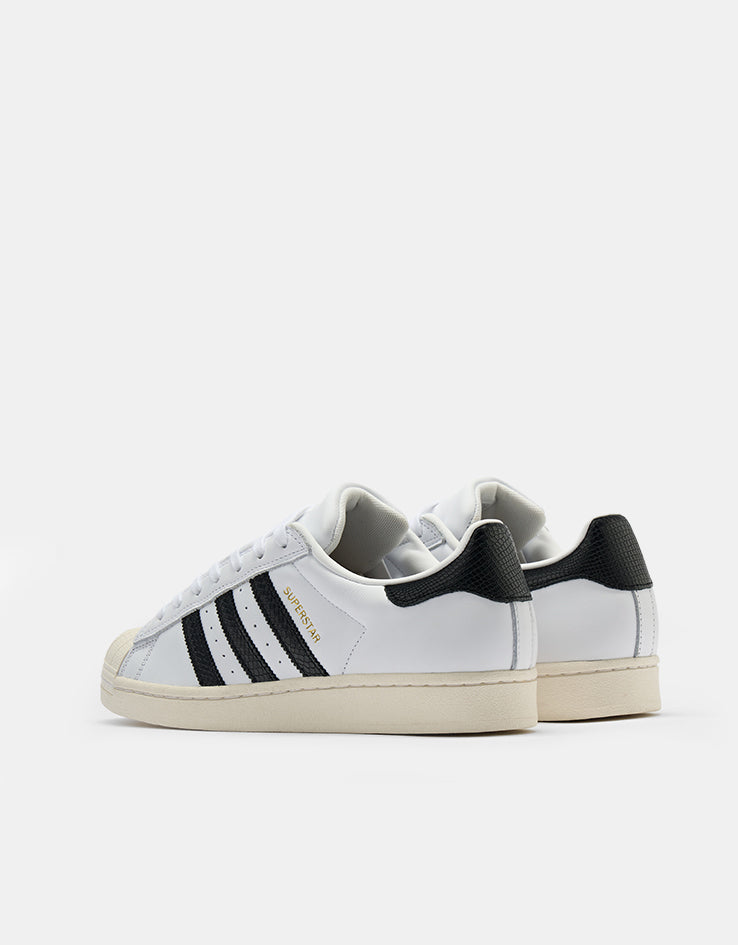 adidas Superstar ADV Skate Shoes - White/Core Black/Gold Metallic