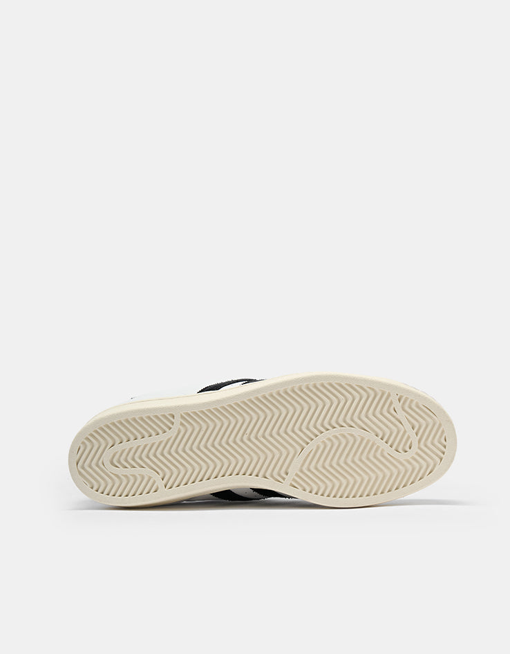 adidas Superstar ADV Skate Shoes - White/Core Black/Gold Metallic