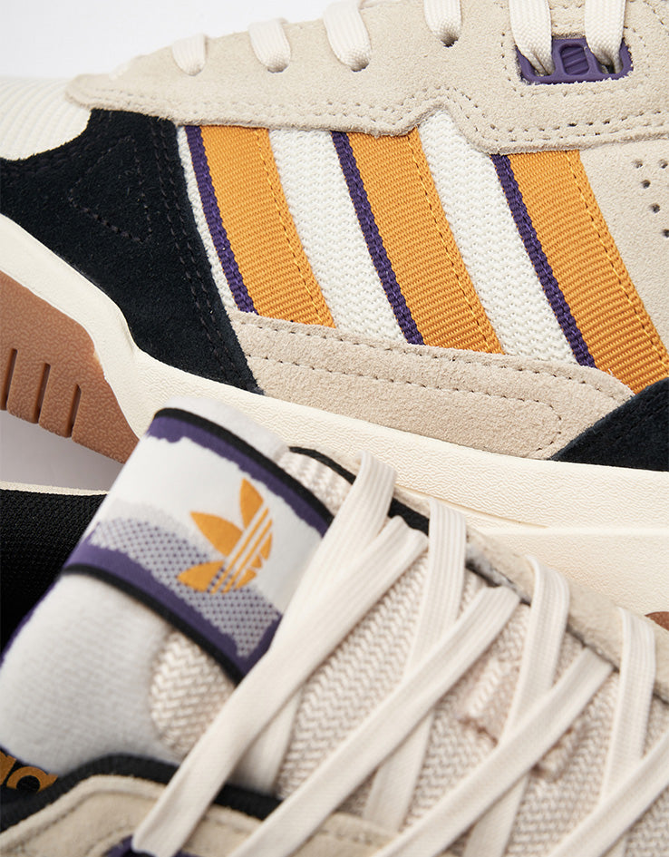 adidas Tekkira Cup Skate Shoes - Cream White/Off White/Cream White