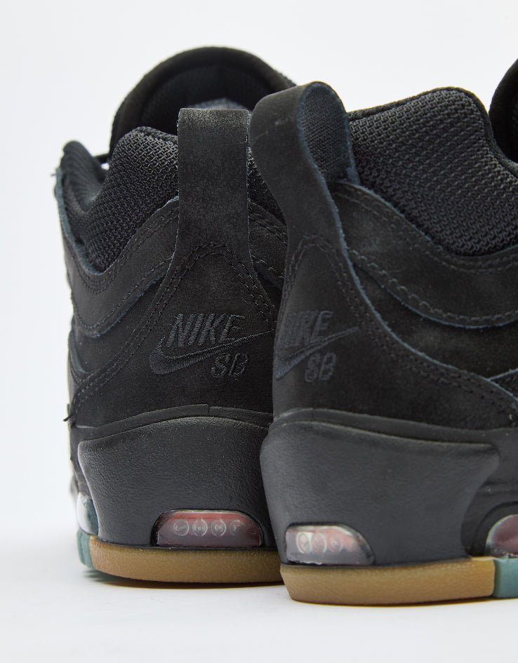 Nike SB Air Max Ishod Skate Shoes - Black/Black-Black-Black