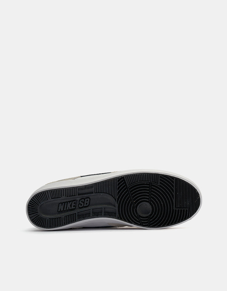 Nike SB Delta Force Vulc Skate Shoes - White/Thunder Blue-Black