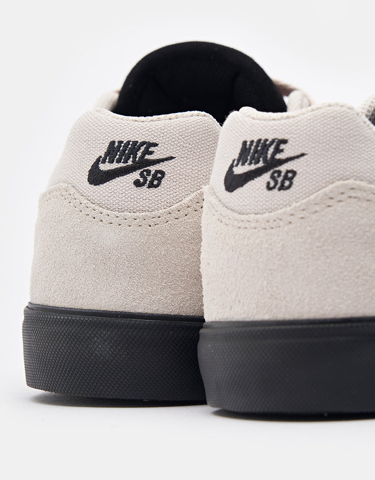 Nike SB Malor Skate Shoes - Lt Orewood Brn/Team Red-Black
