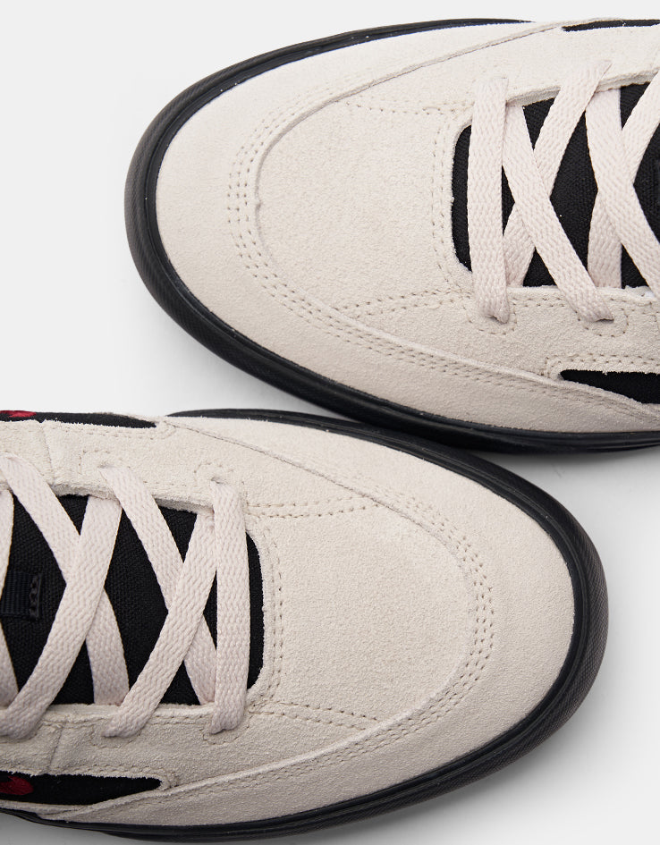 Nike SB Malor Skate Shoes - Lt Orewood Brn/Team Red-Black
