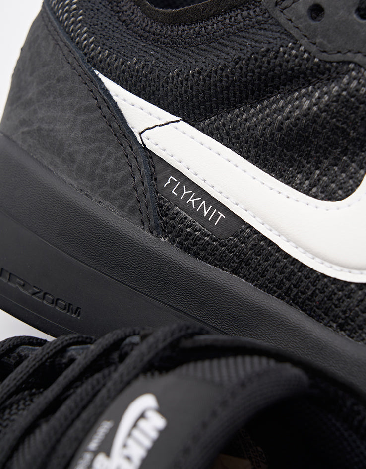 Nike SB PS8 Skate Shoes - Black/White-Black-Black