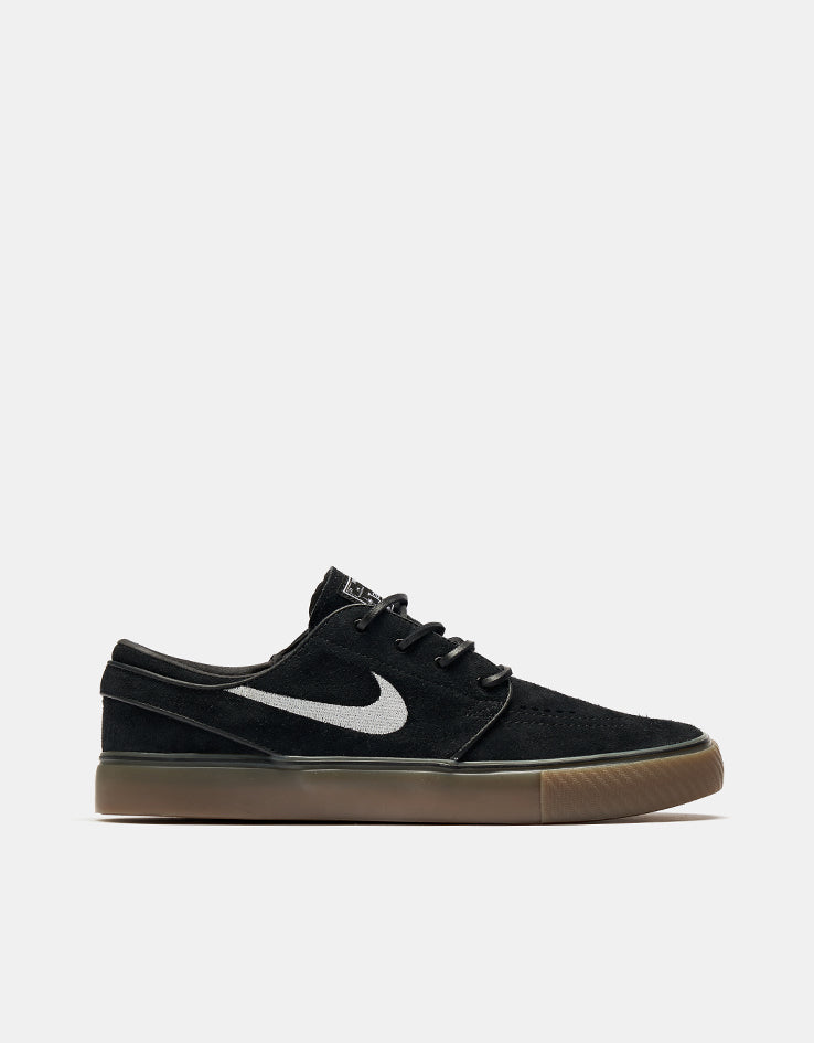 Nike SB Zoom Janoski OG+ Skate Shoes - Black/White-Black-Gum Light Brown