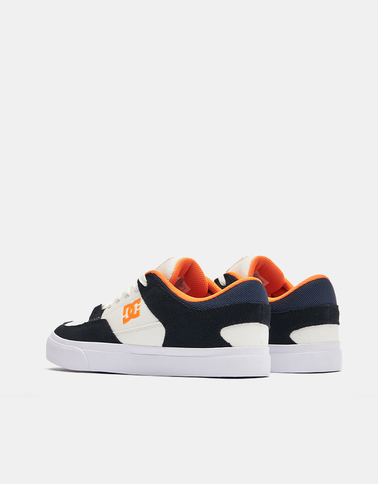 DC Onyx S Skate Shoes - Grey/Off White/Orange
