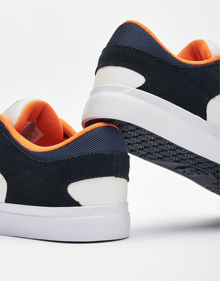 DC Onyx S Skate Shoes - Grey/Off White/Orange