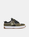 DC Kalynx Zero S Skate Shoes - Olive/Dark Grey/Taupe