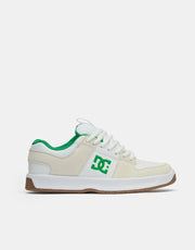 DC Lynx Zero Skate Shoes - White/Green/Gum