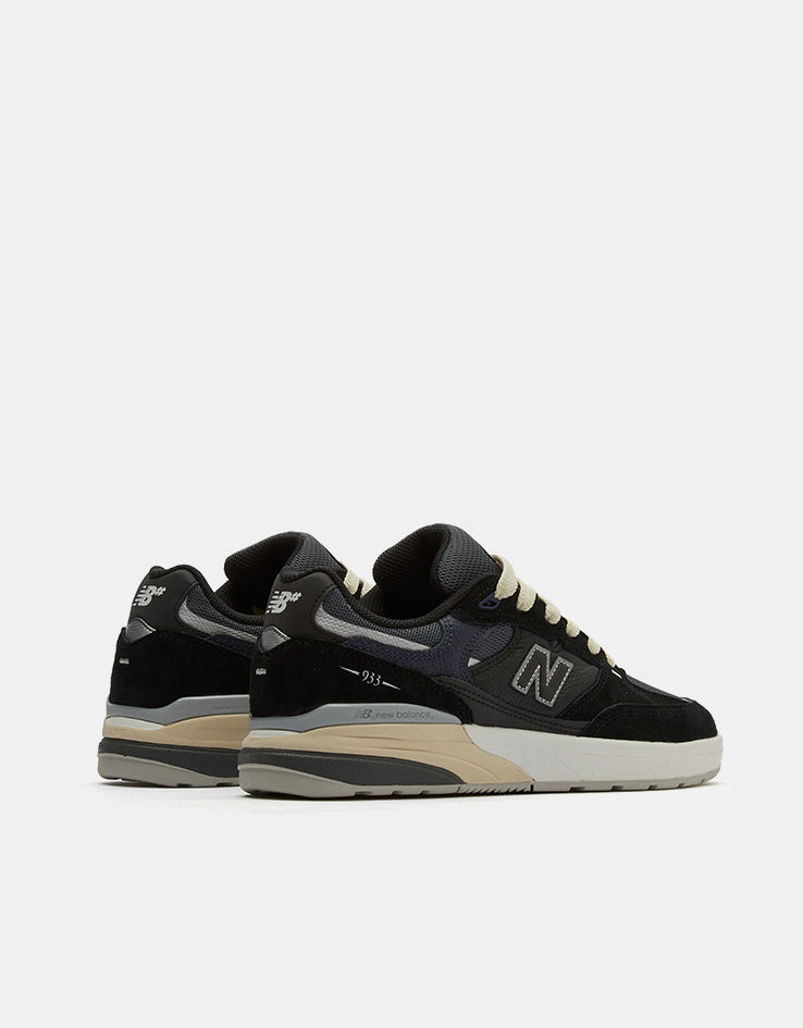New Balance Numeric 933 Andrew Reynolds Skate Shoes - Black/Navy