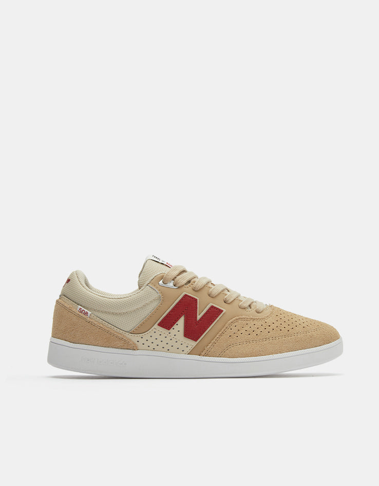 New Balance Numeric 508 Brandon Westgate Skate Shoes - Tan/Red