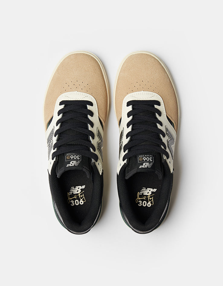 New Balance Numeric 306C Jamie Foy Skate Shoes - Tan/Black