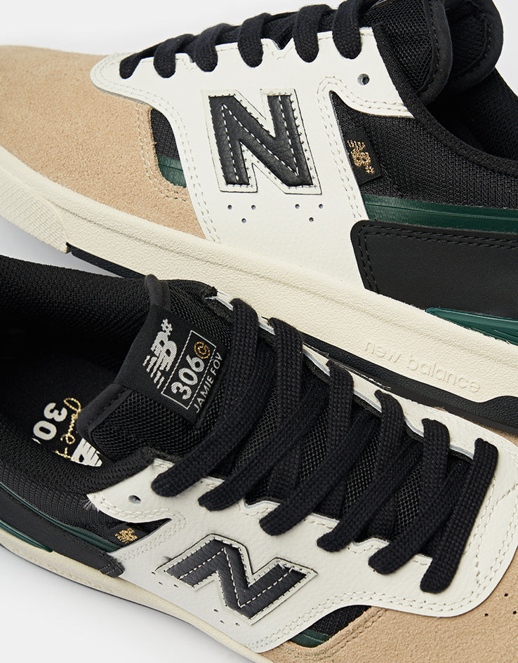 New Balance Numeric 306C Jamie Foy Skate Shoes - Tan/Black