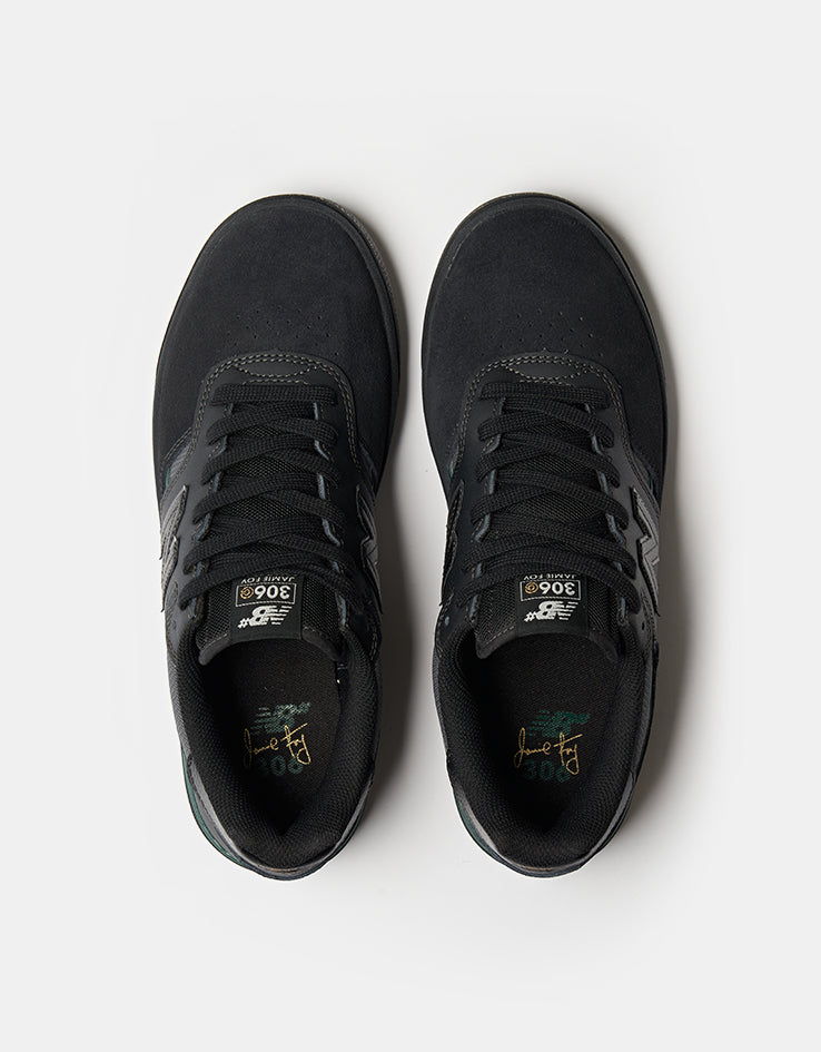 New Balance Numeric 306C Jamie Foy Skate Shoes - Black/Black