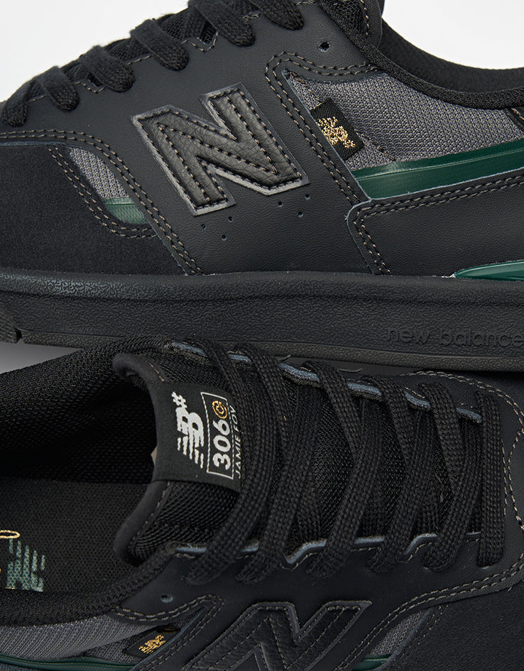 New Balance Numeric 306C Jamie Foy Skate Shoes - Black/Black